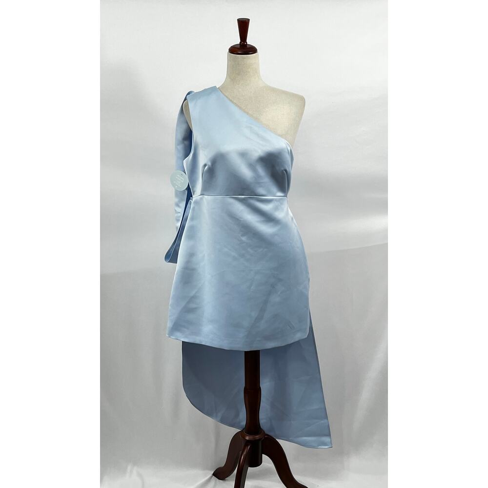 HILL HOUSE Sz 6 Eden Dress Powder Blue NWT - Picture 11 of 13